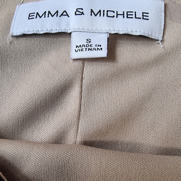 Emma & Michele Lace Bodice Pant Suit with Peek-a-boo Shoulders - Picture 8 of 9